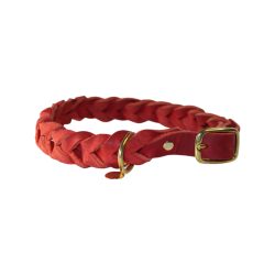 Ruby Twist fonott nyakörv – természetes elegancia minden sétához